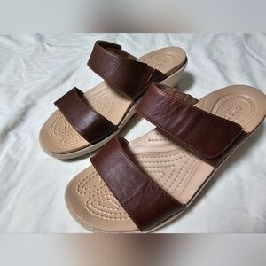 Crocs A Leigh Wedge Sandals
